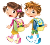 Дети идущие в школу, фото с сайта http://images.yandex.ru