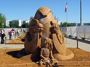 Музей песочных фигур под открытым небом